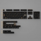 Dark Horse 104+37 PBT Dye-subbed Keycaps Set for Cherry MX Mechanical Gaming Keyboard Black